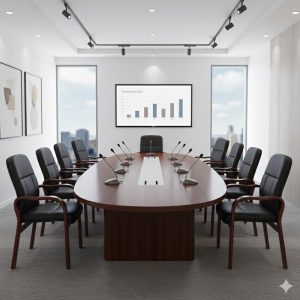 Ghế Họp Khung Gỗ Hòa Phát The One GH02