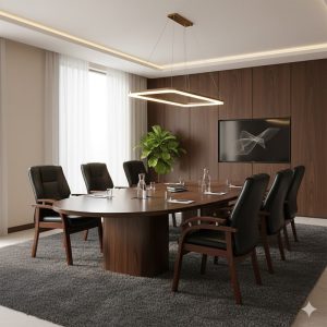 Ghế Họp Khung Gỗ Hòa Phát The One GH06