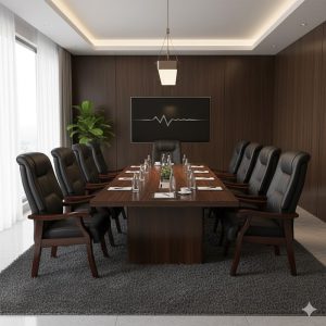 Ghế Họp Khung Gỗ Hòa Phát The One GH09