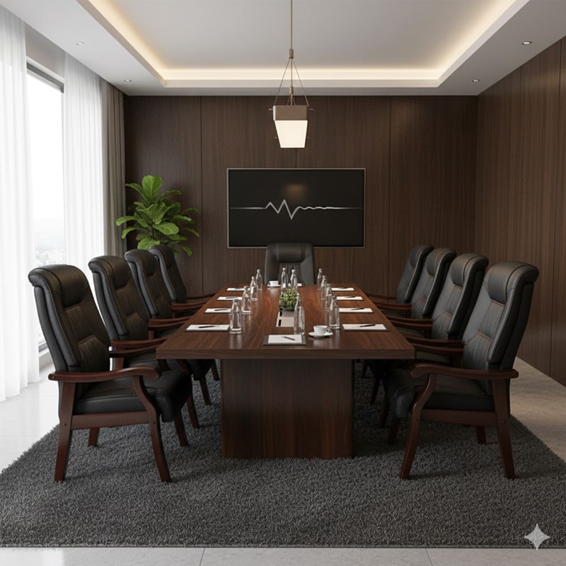 Ghế Họp Khung Gỗ Hòa Phát The One GH09