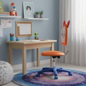 Ghế trẻ em học sinh hòa phát the one TE07