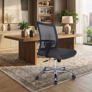 Ghế Văn Phòng Chân Xoay Hòa Phát The One GL117