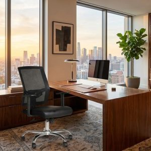 Ghế Văn Phòng Chân Xoay Hòa Phát The One GL201