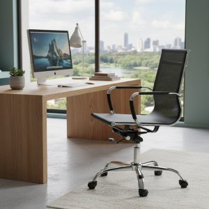 Ghế Văn Phòng Chân Xoay Hòa Phát The One GL203