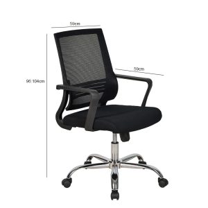 Ghế Văn Phòng Chân Xoay Hòa Phát The One GL216