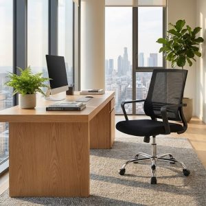 Ghế Văn Phòng Chân Xoay Hòa Phát The One GL216