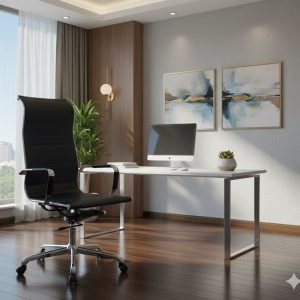 Ghế Văn Phòng Chân Xoay Hòa Phát The One GL317