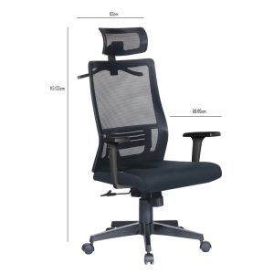 Ghế Văn Phòng Chân Xoay Hòa Phát The One GL324