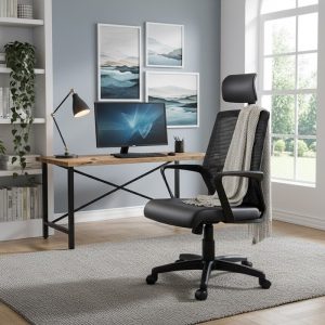 Ghế Văn Phòng Chân Xoay Hòa Phát The One GL329