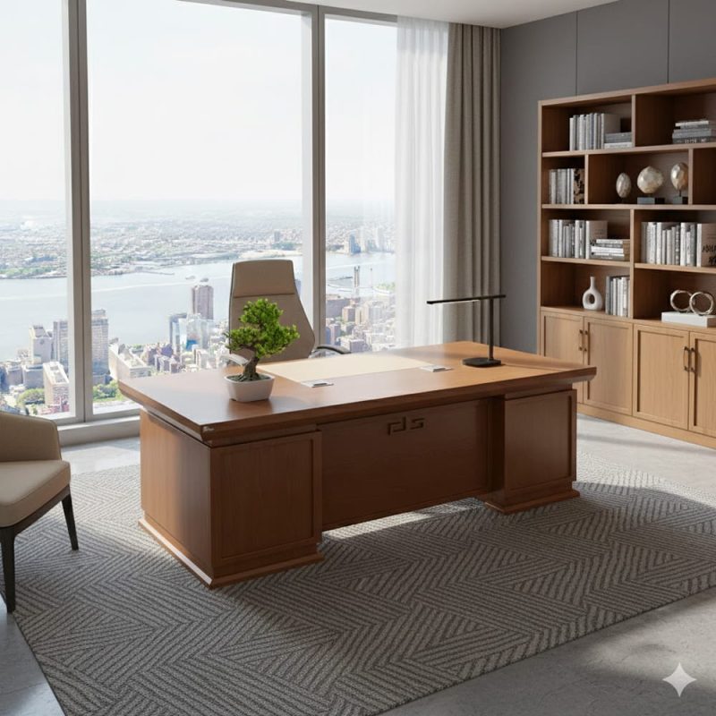 Bàn Giám Đốc The One Hòa Phát DT2411V6 DT2411VM6