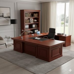 Bàn Giám Đốc The One Hòa Phát DT3012V8 DT3012VM8